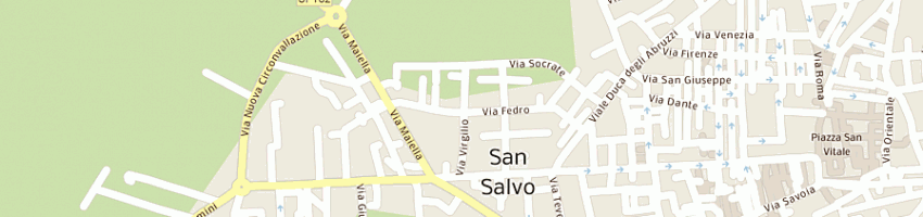 Mappa della impresa edil zara srl a SAN SALVO
