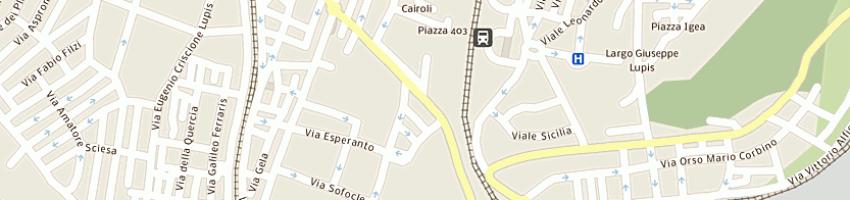 Mappa della impresa ceda di iaia luigi e c sas a RAGUSA