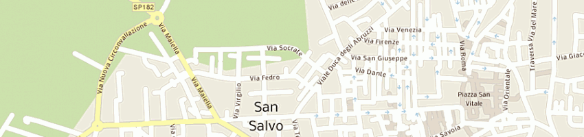 Mappa della impresa estetica simona a SAN SALVO