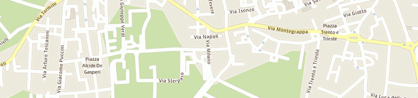 Mappa della impresa master 2000 sas di antonio de risio e c a SAN SALVO