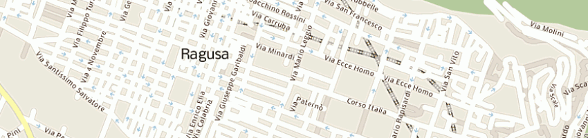 Mappa della impresa iso sistemi di bracchitta maurizio e c sas a RAGUSA