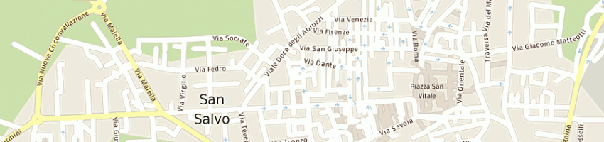 Mappa della impresa giancroce costantino a SAN SALVO