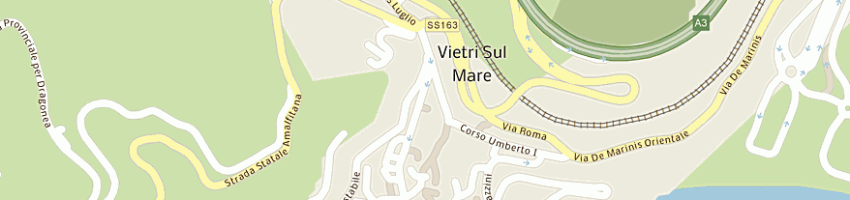Mappa della impresa rocciola giuseppe a VIETRI SUL MARE