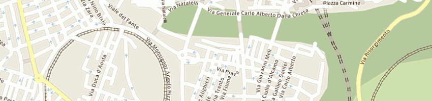 Mappa della impresa di stefano francesco a RAGUSA