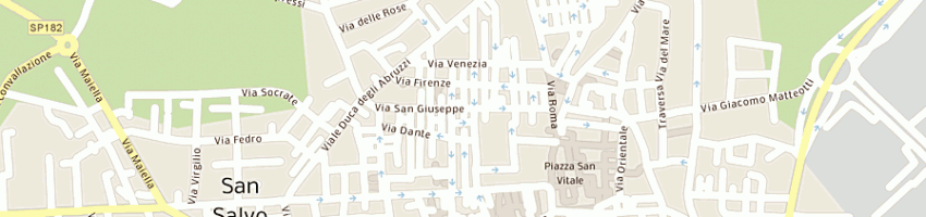 Mappa della impresa studio elaborazione dati contabili due ci snc di smargiassi carla e d' a SAN SALVO