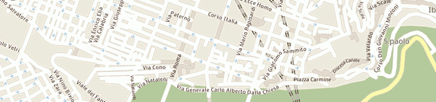Mappa della impresa municipio istruzione, sport, cultura, turismo, spettacolo, assistenza sociale a RAGUSA