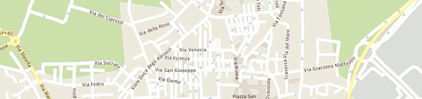 Mappa della impresa iezzi e di pierro costruzioni snc di ferioli daniela e simone stefania a SAN SALVO