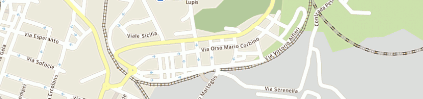 Mappa della impresa genovese rolando a RAGUSA