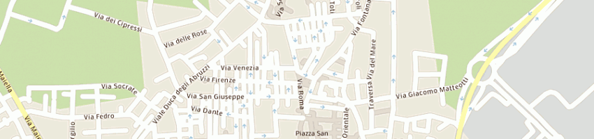 Mappa della impresa assicurazioni nuova tirrena a SAN SALVO