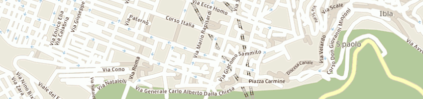 Mappa della impresa hotel montreal srl a RAGUSA