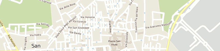 Mappa della impresa bar casina delle rose sas di di renzo eda e c a SAN SALVO