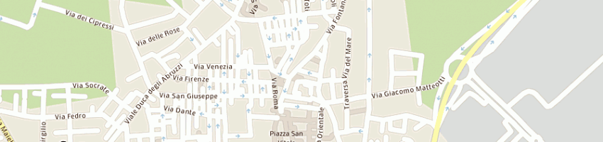 Mappa della impresa ristorante la cascina a SAN SALVO