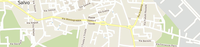 Mappa della impresa consorzio agrario interprovinciale chieti - pescara a SAN SALVO