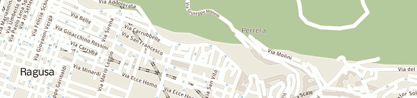 Mappa della impresa municipio a RAGUSA