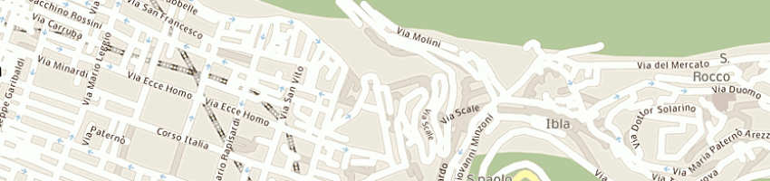 Mappa della impresa la tipo-flessografia  di schembri carmelo e arezzi giovanna a RAGUSA