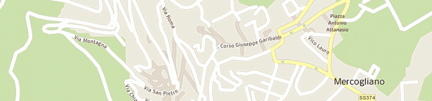 Mappa della impresa comune di mercogliano a MERCOGLIANO