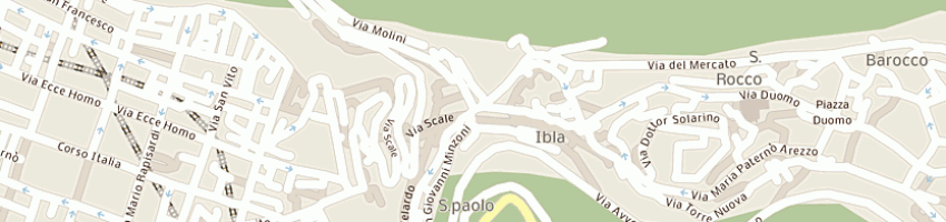 Mappa della impresa parrocchie di ragusa a RAGUSA