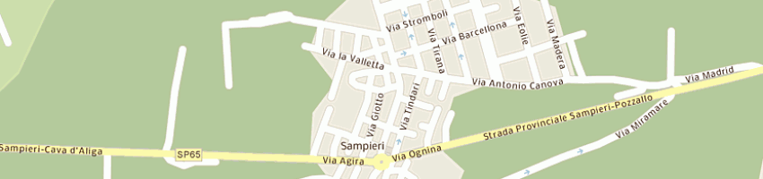 Mappa della impresa criscione luciano a RAGUSA