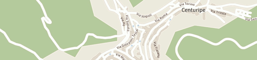 Mappa della impresa scuola media a CENTURIPE
