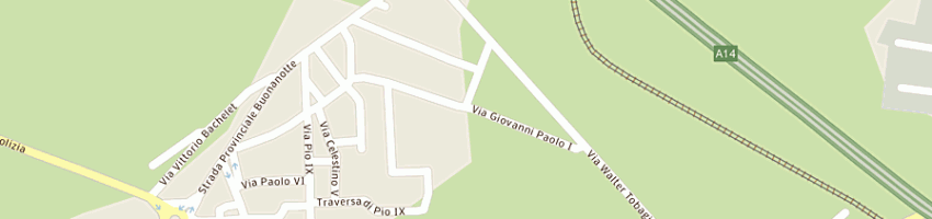 Mappa della impresa movi trasporti d'annunzio a e c snc a SAN SALVO