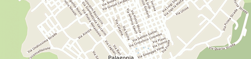 Mappa della impresa valentino a PALAGONIA