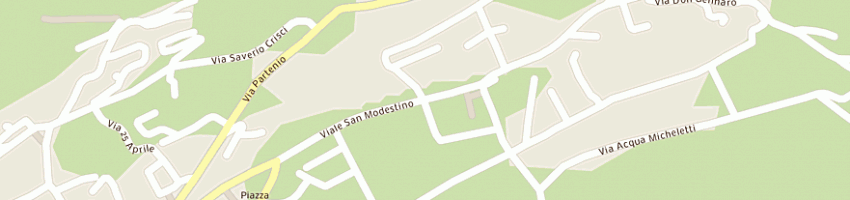 Mappa della impresa il bello delle donne plus di giuseppe de medici e c sas a MERCOGLIANO