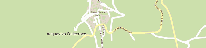 Mappa della impresa vetta elio a ACQUAVIVA COLLECROCE