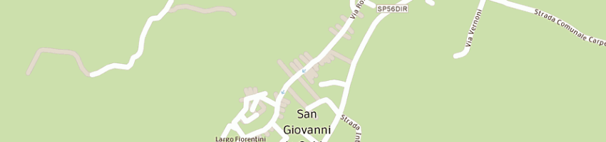 Mappa della impresa parrocchia di sgiovanni battista a SAN GIOVANNI IN GALDO