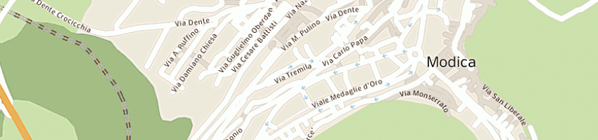 Mappa della impresa cerruto carmelo a MODICA