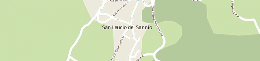 Mappa della impresa rossi claudio a SAN LEUCIO DEL SANNIO