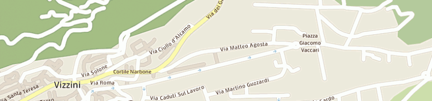Mappa della impresa cappuccini srl a VIZZINI