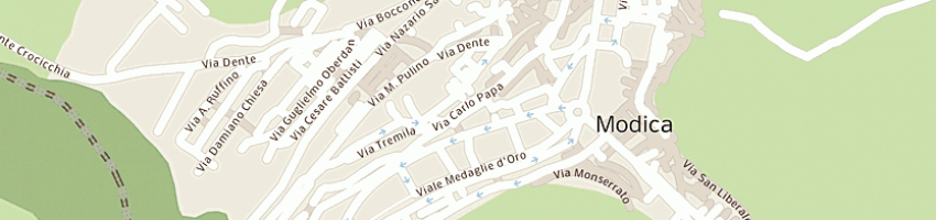 Mappa della impresa centro la sorgente a MODICA