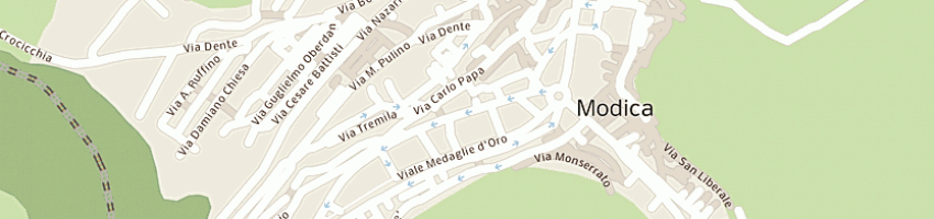 Mappa della impresa negozio margherita di pitino giovanni a MODICA