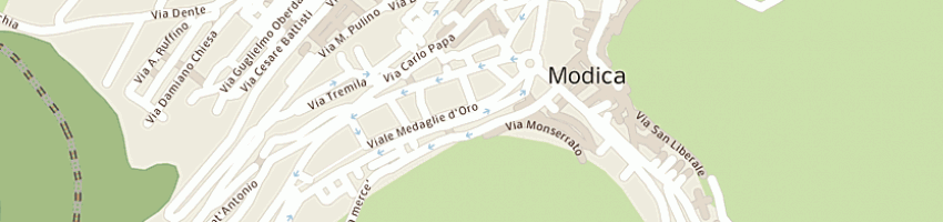 Mappa della impresa comune di modica a MODICA