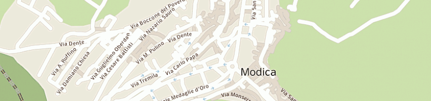 Mappa della impresa cicero piero a MODICA