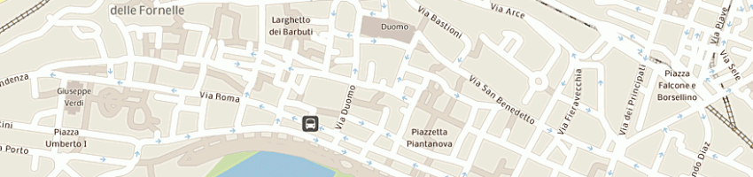 Mappa della impresa caffetteria del duomo a SALERNO