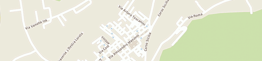 Mappa della impresa calabrese rosario a MODICA