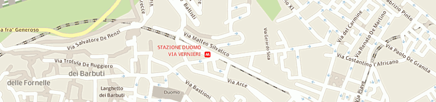 Mappa della impresa pietrofeso rocco a SALERNO