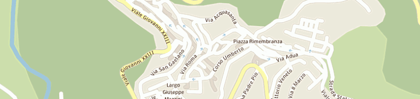 Mappa della impresa carabinieri a ALIA