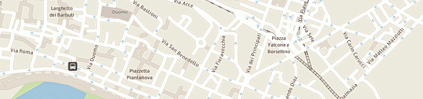 Mappa della impresa dove c'e' gusto sas di bagnato claudia e c a SALERNO