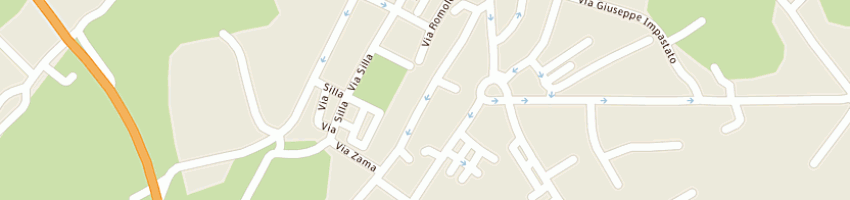 Mappa della impresa cad dolciaria di cappello antonio a MODICA