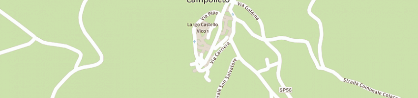 Mappa della impresa coop sociale dialogo soc coop a CAMPOLIETO