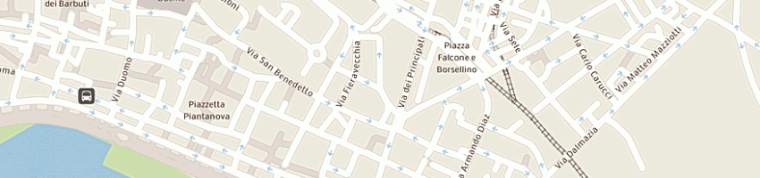Mappa della impresa alfa servizi soc coop a SALERNO