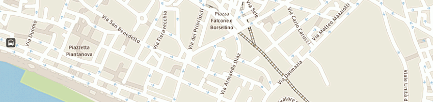 Mappa della impresa cia servizi salerno srl a SALERNO