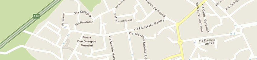 Mappa della impresa ced studio sammarco di vito boccarello e c snc a AVELLINO