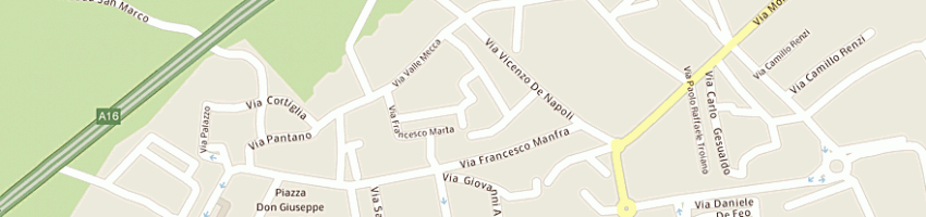 Mappa della impresa cavamarket spa di d'andrea marcello della monica antonioed a AVELLINO