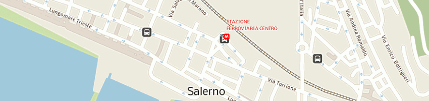 Mappa della impresa poste italiane a SALERNO