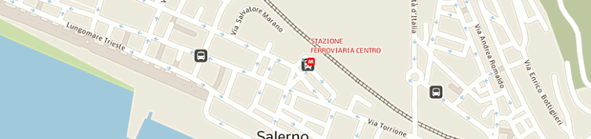 Mappa della impresa spaziodonna a SALERNO