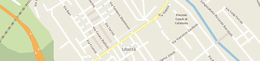 Mappa della impresa istituto autonomo case popolari a BENEVENTO