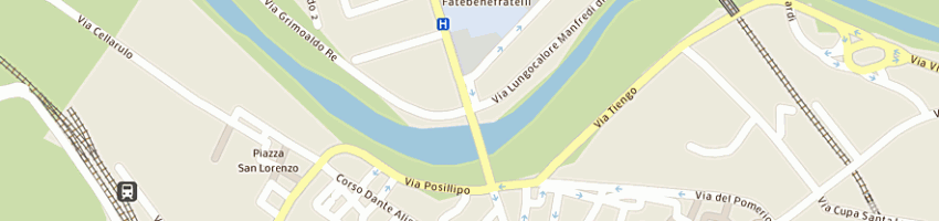 Mappa della impresa pescheria mare blu a BENEVENTO